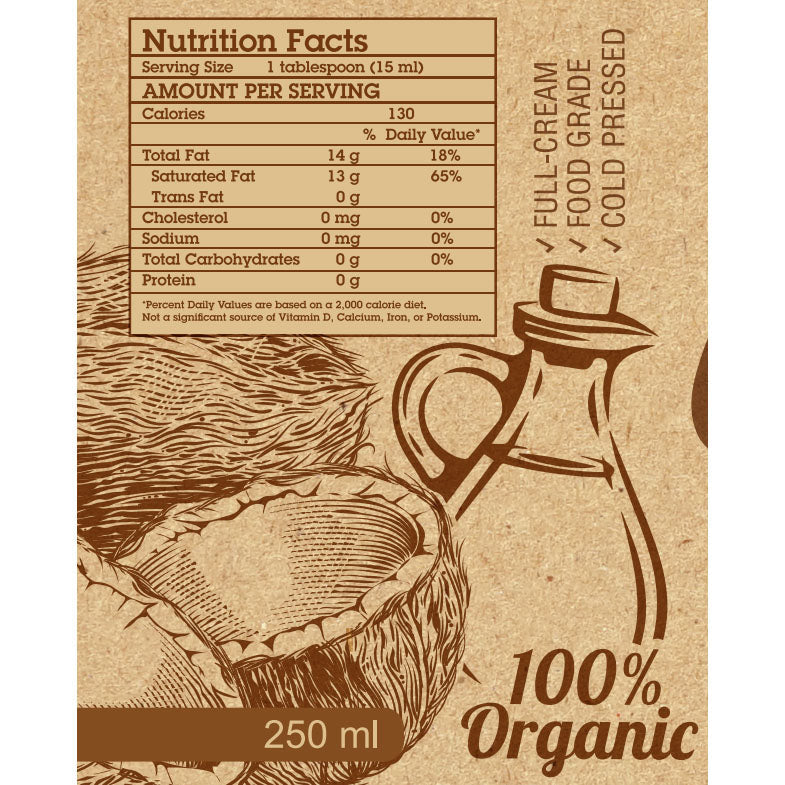 Coconut Oil Jar-250Ml
