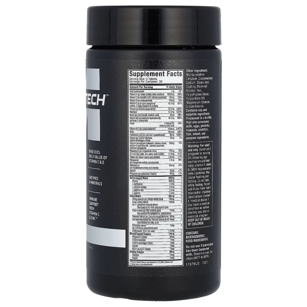 MuscleTech Platinum Multivitamin — 90 Tablets