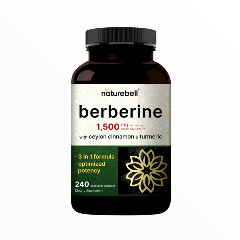 Naturebell Berberine 1500mg — 240 Tablets