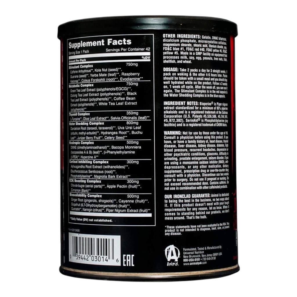 Universal Animal Cuts 42 Packs