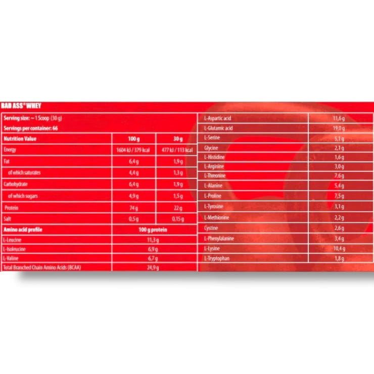 Bad Ass Whey Protein 2kg