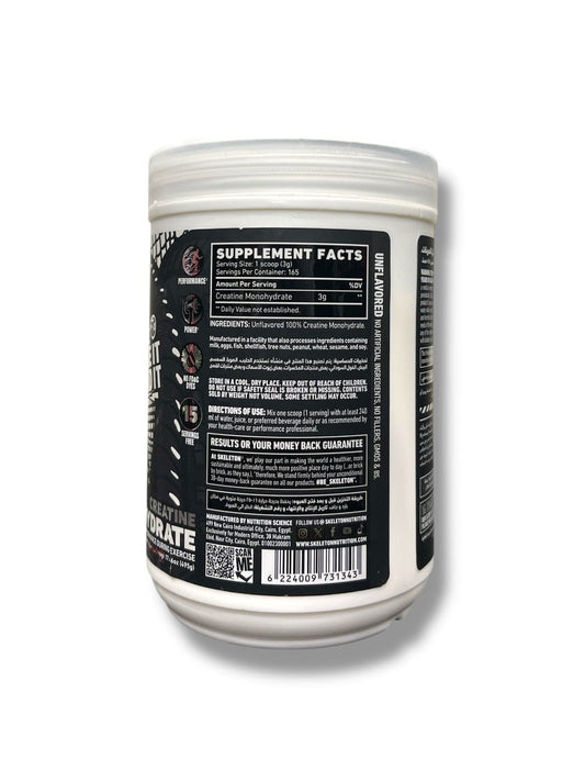 Skeleton Creatine Monohydrate – 165 Servings