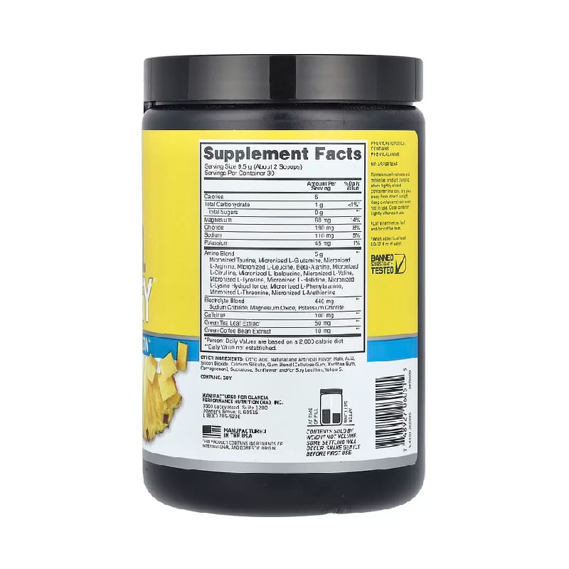 Optimum Nutrition Essential Amino Energy + Electrolytes 285g (30 Servings)
