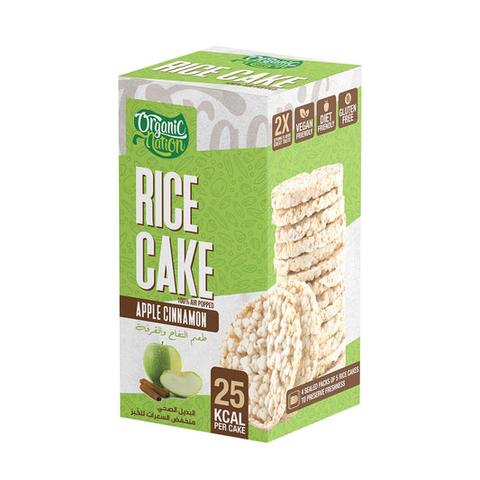 Rice Cake-20Pices-120Gm-Apple Cinnamon