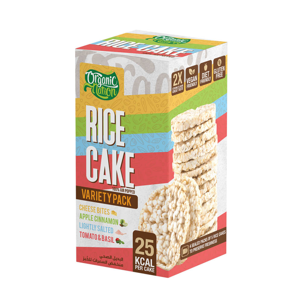Rice Cake-20Pices-120Gm- variety pack