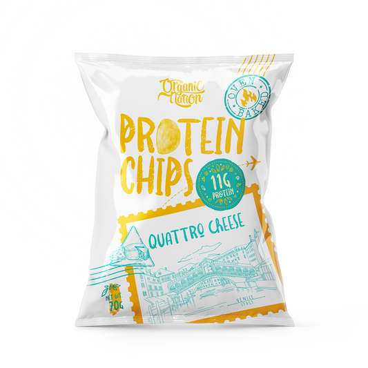 Protein Chips-70G.-Quattro Cheese