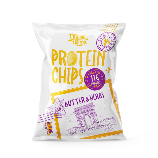 Protein Chips-70G.-Butter &Herbs
