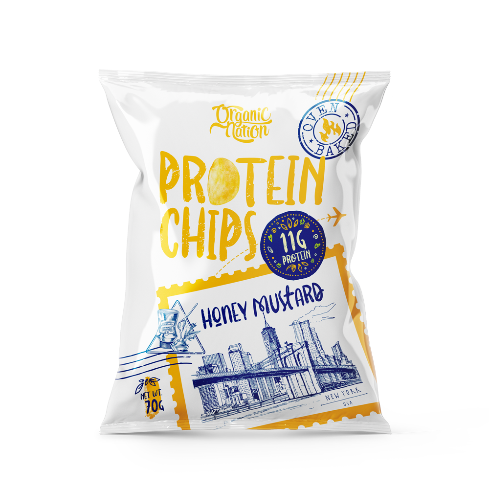 Protein Chips-70G.-Honey Mustard