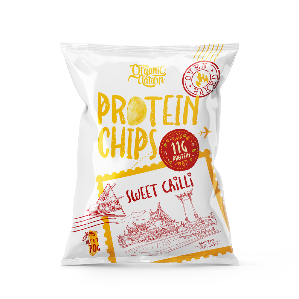 Protein Chips-70G.-Sweet Chilli