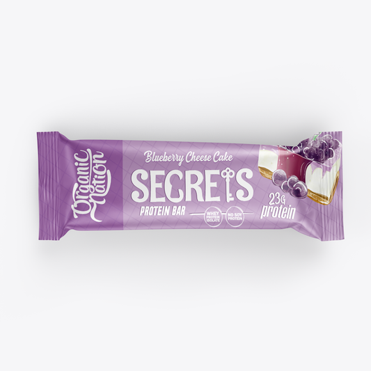 Secrets Protein Bar-70 gm (12 bar) Blueberry cheese cake-23gm protein