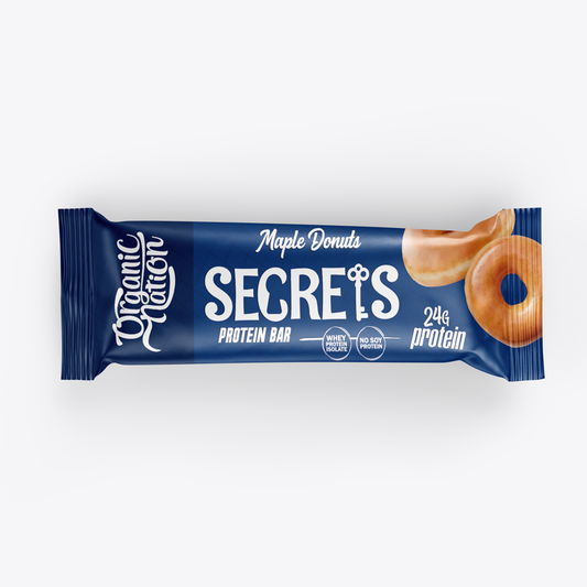 Secrets Protein Bar-70 gm (12 bar)Maple Dounts-24gm protein