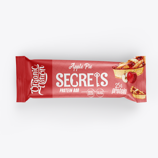 Secrets Protein Bar-70 gm (12 bar) Apple pie-25gm protein
