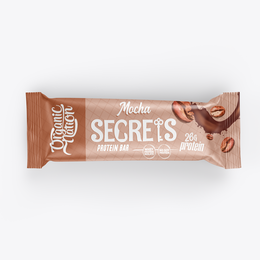 Secrets Protein Bar-70 gm (12 bar) Mocha-26gm protein