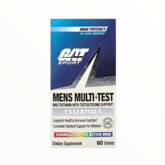GAT Sport Men's Multivitamin + Test — 60 Tablets
