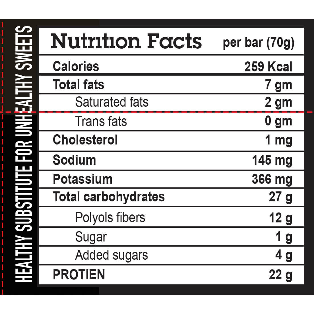 Max Muscle Max Iso Meal - Protein bar -70G-Toffee cream (12 bar) 22gm protein