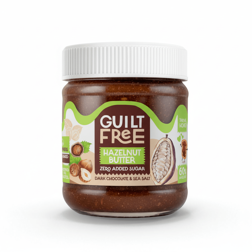 Guilt Free Hazelnut Butter-200G-Dark Chocolate and Sea Salt