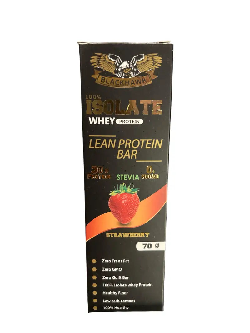 Black hawk protein bar-70 Gm  (16 bar) 30 gm protein