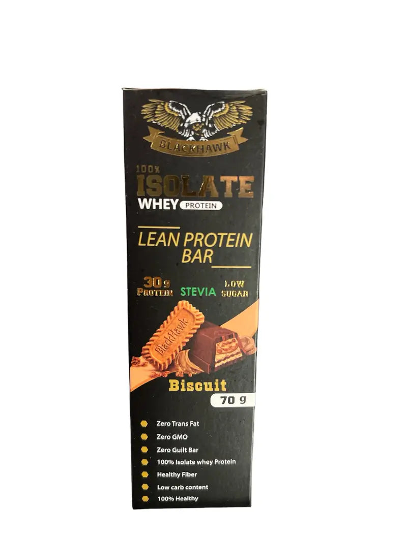 Black hawk protein bar-70 Gm  (16 bar) 30 gm protein