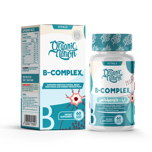 B-Complex Advanced Formula-60Serv.-60Tablets