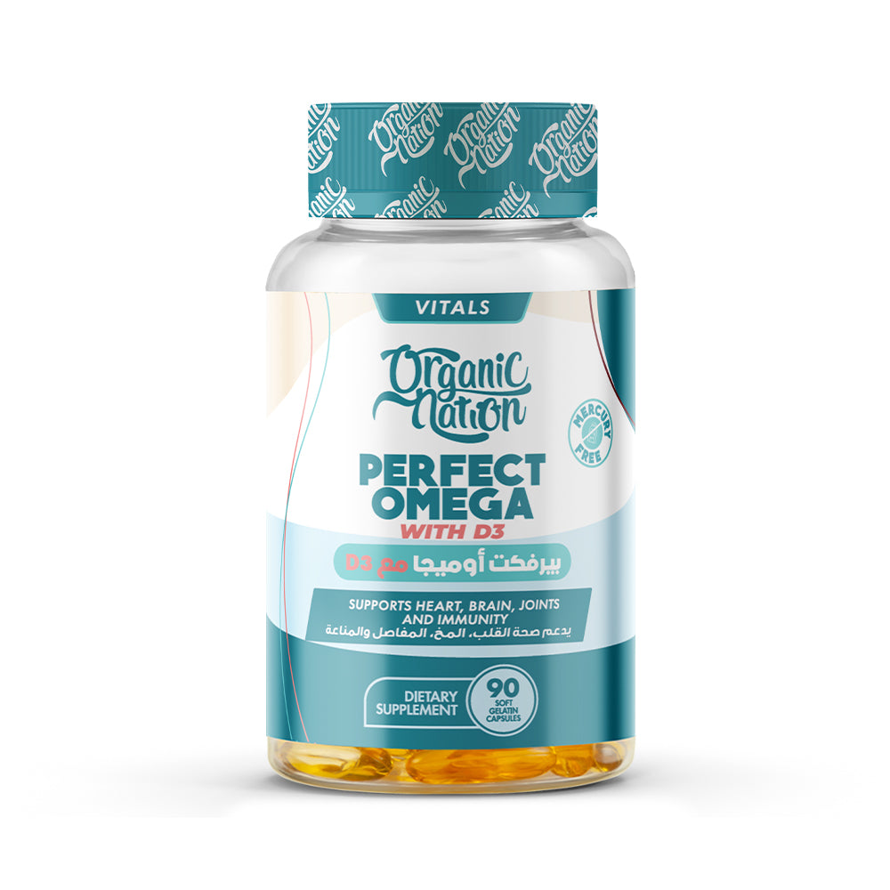 Perfect Omega3 With Vitamin D3-90Serv.-90Capsules