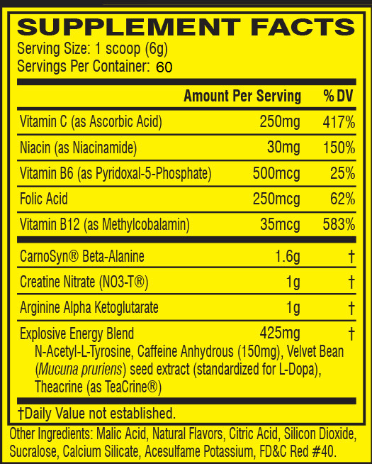 C4 Original Pre-Workout 60 Servings 
