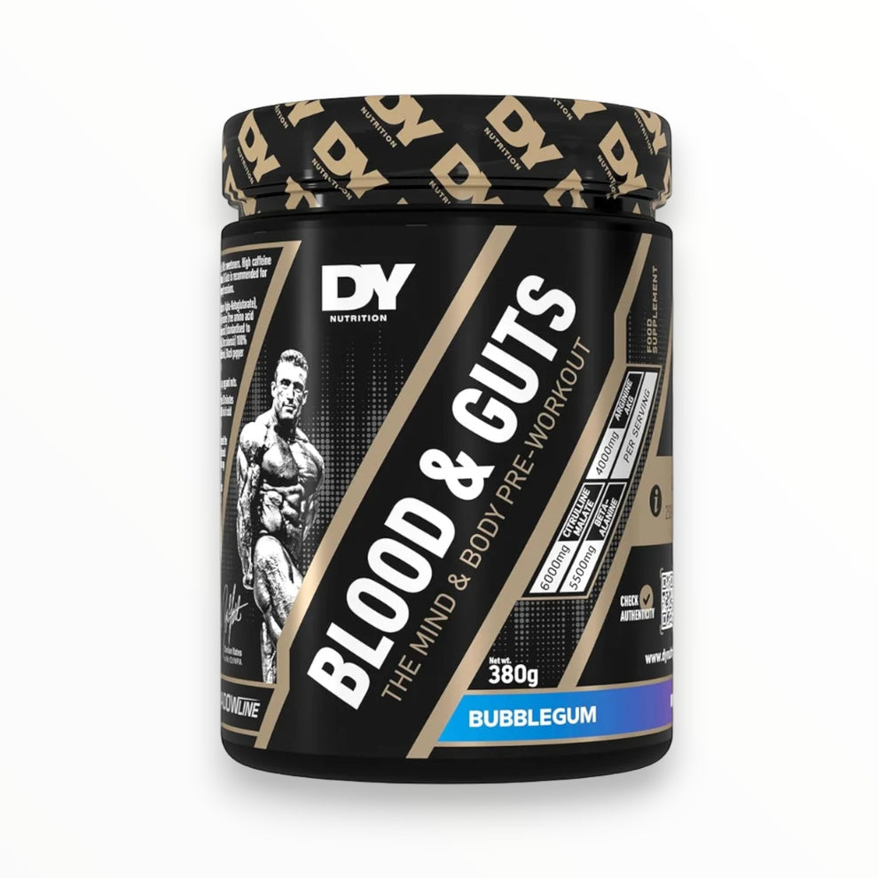 DY Nutrition Blood & Guts Pre Workout 380g (20 servings)