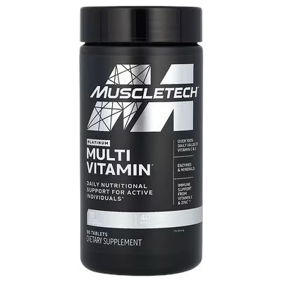 MuscleTech Platinum Multivitamin — 90 Tablets