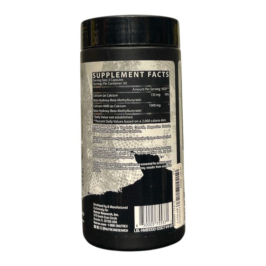 Nutrex HMB 1000 — 120 Capsules