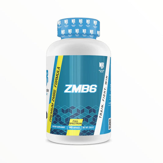 Muscle Rulz ZMB6 Zinc Magnesium B6 — 90 Tablets