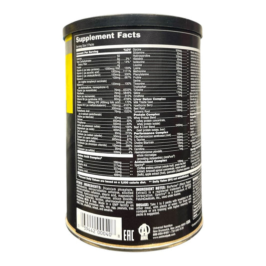 Animal Pak Elite Multivitamin 30 Pack