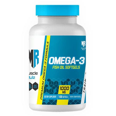 Muscle Rulz Omega-3 1000mg — 100 Tablets
