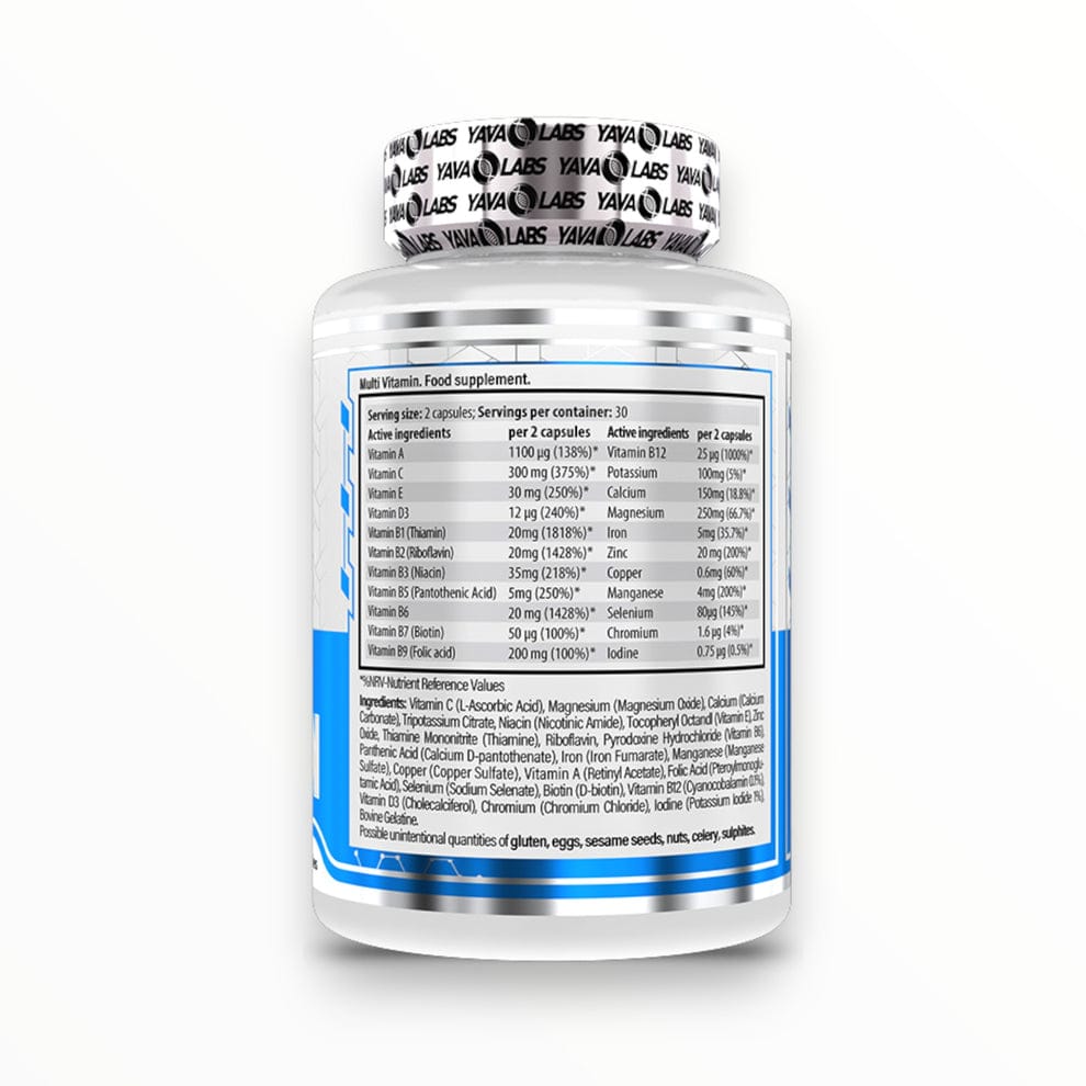 Yava Labs Multi Vitamin — 60 Capsules