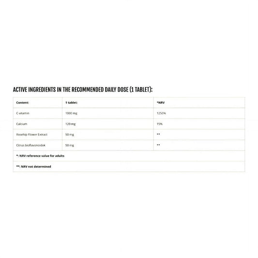 Azgard Vitamin C 100 Tablets — Immune Support