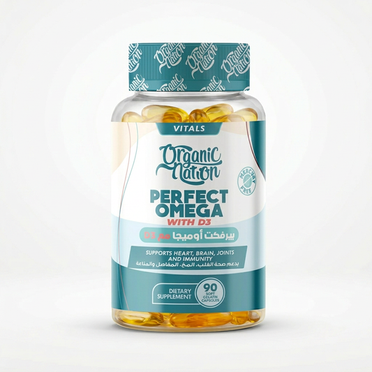 Organic Nation - Omega3 + Vitamin D3