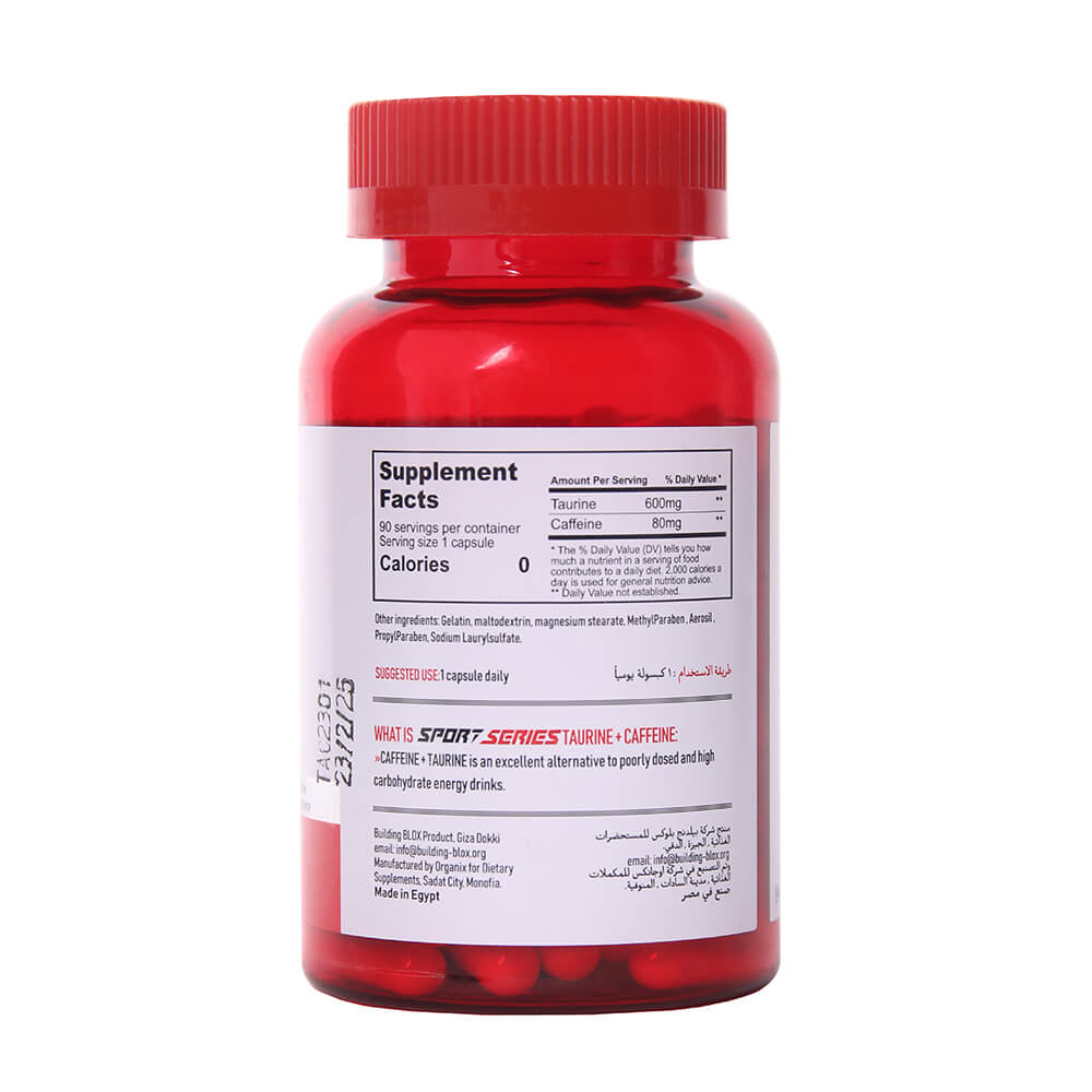 Sport Series Taurine + Caffeine 90 Caps