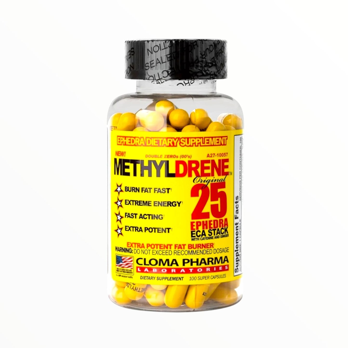 Methyldrene 25 — 100 Capsules