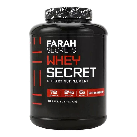 Farah Secrets Whey Protein 2.3kg – 72 Servings