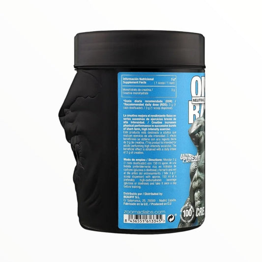 Zoomad Labs One Raw Creatine 300g (100 Servings)