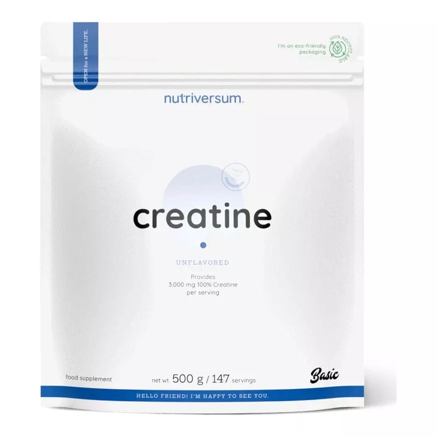 Nutriversum Creatine Monohydrate 500g – 147 Servings