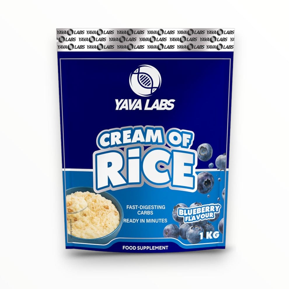 Yava Labs Cream of Rice Strawberry 1KG – Fast Digesting Carbs for Muscle Energy