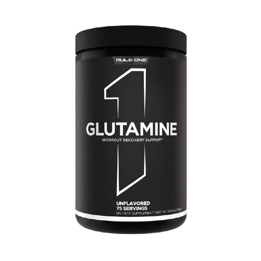 Rule One Glutamine – Workout Recovery Support (Unflavored, 75 Servings