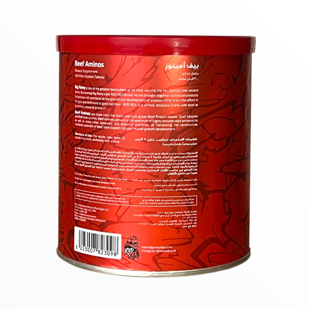 Red Rex Beef Amino – Advanced Muscle Support Formula 300 tablets